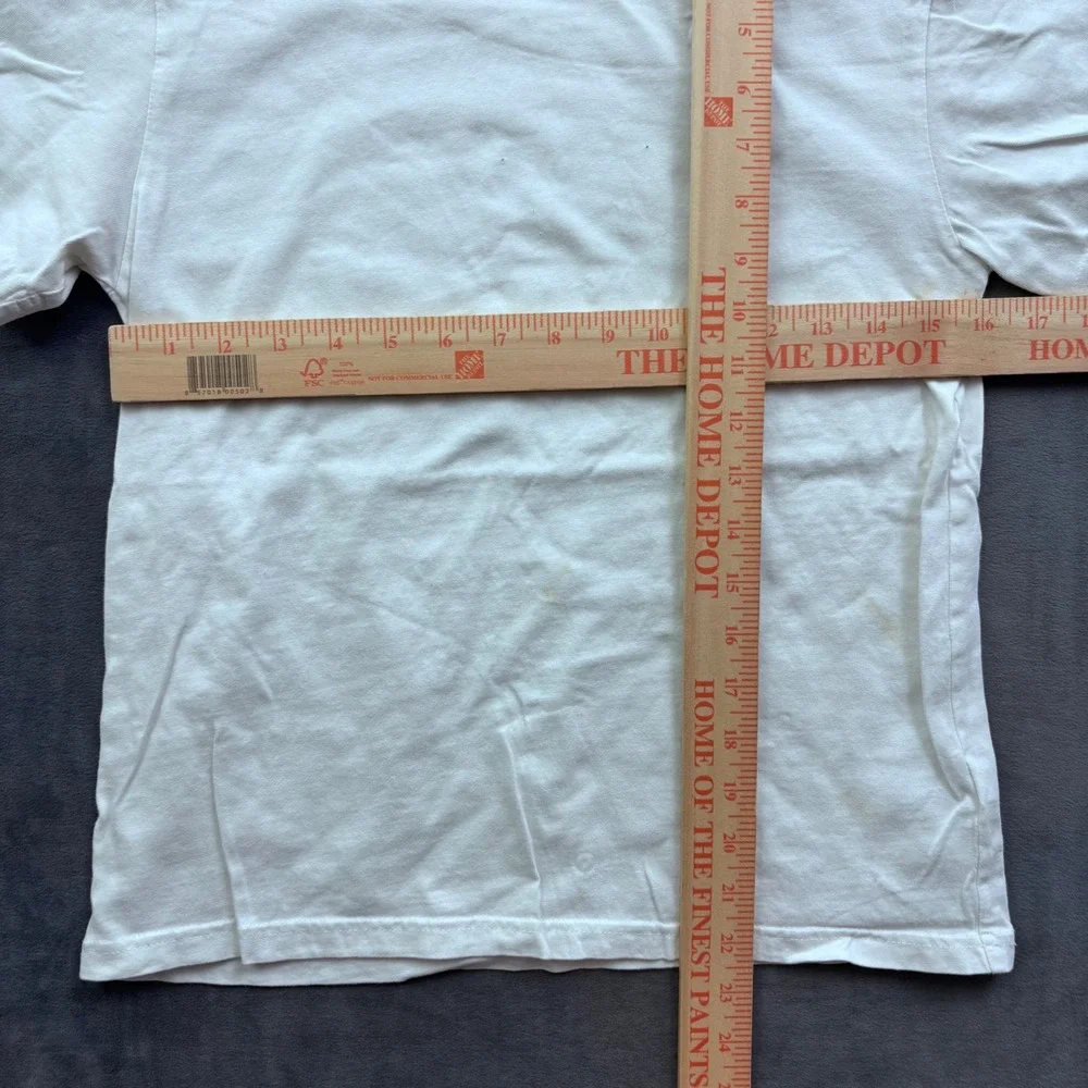 Polo Ralph Lauren Boys White Big Pony Short Sleeve T-Shirt Size M 10-12